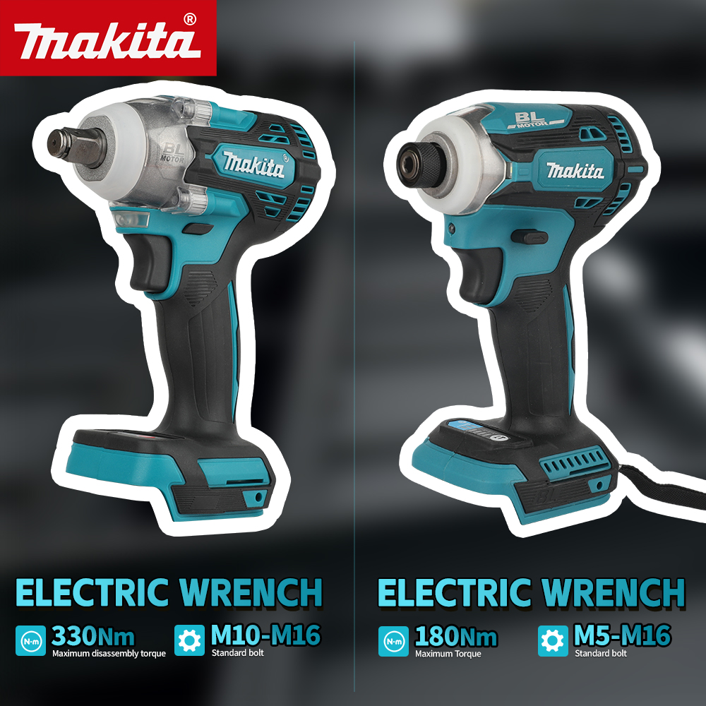 Makita Drill Dtw300 - ประแจกระแทกไร้สาย Makita DTW300, ไขควงกระแทกไร้สาย DTD171 18V