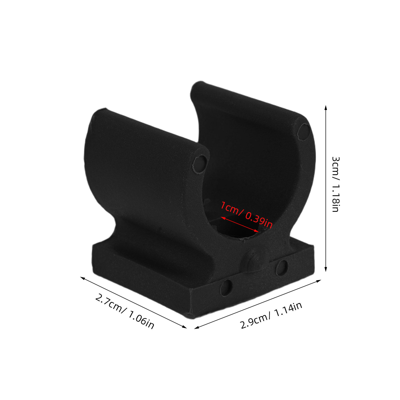 20 ชิ้น คลิปยึดท่อเก้าอี้สุขภั - Plastic Pipe Clip บทวิจารณ์และราคา