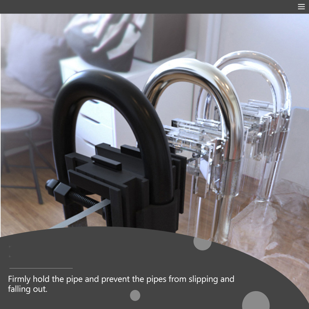 ที่หนีบอะคริลิก 2 ชิ้น สำหรับย - Plastic Pipe Clip บทวิจารณ์และราคา